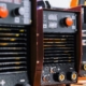 Side view of an inverter welding machine
